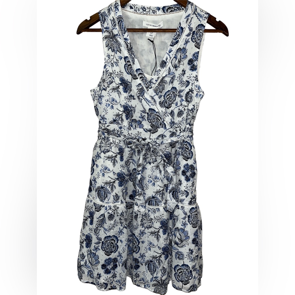 Nwt Lucky Brand Floral Dress